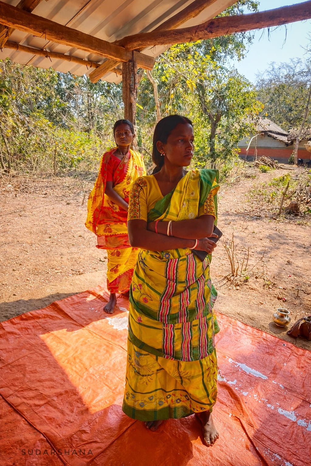 Niru Maiju at the awareness camp